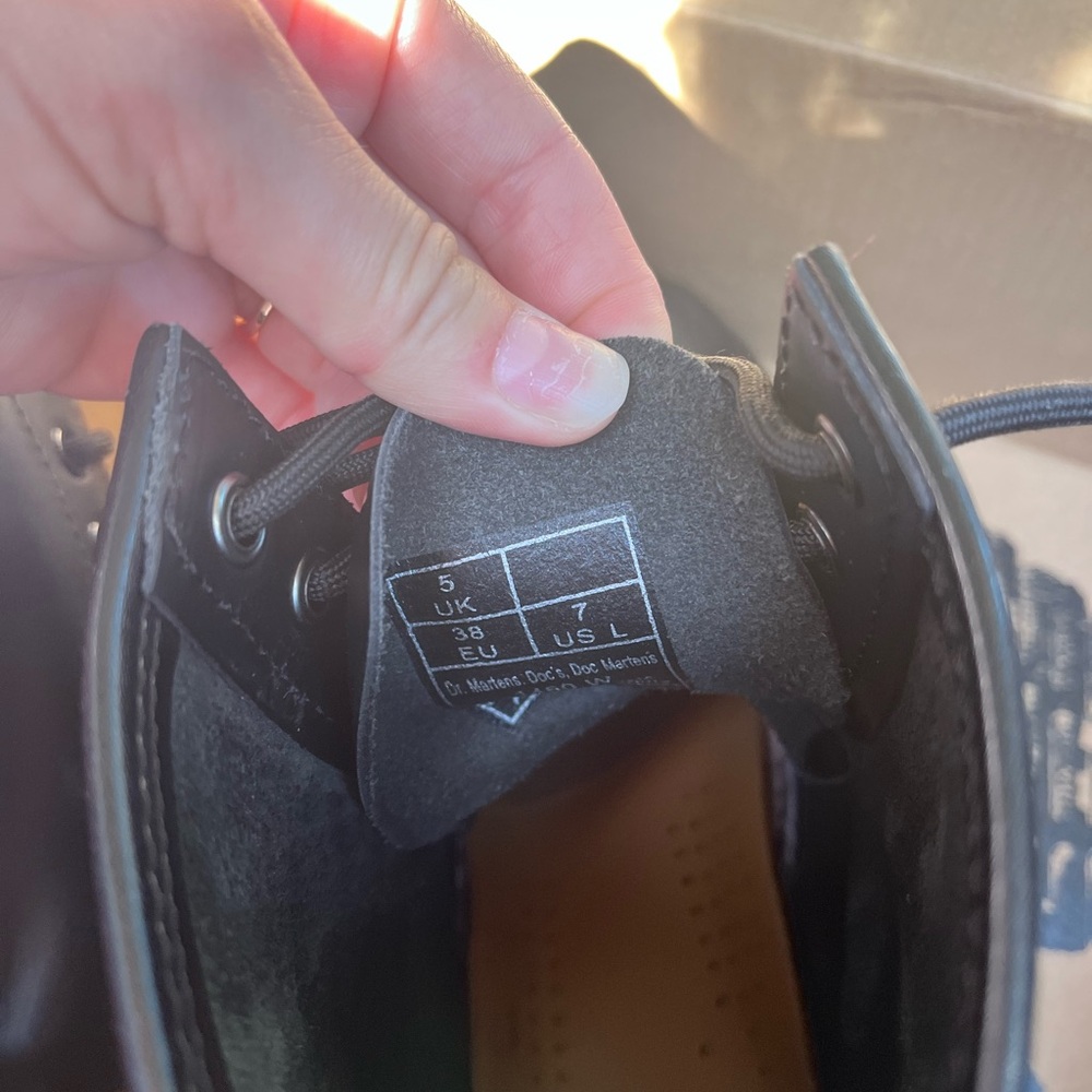 Dr. Martens Black Boots - Picture 4 of 5